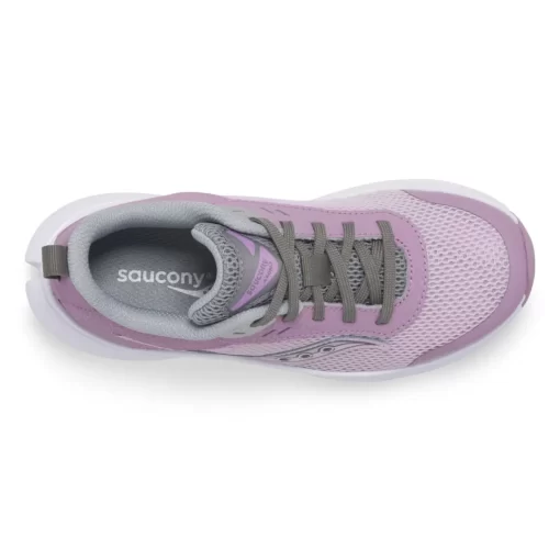 Girls | Boys*saucony Big Kid's Axon 3 Sneaker Orchid | Grey