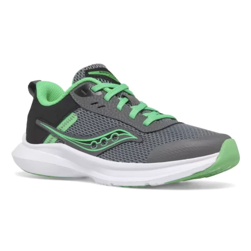 Girls | Boys*saucony Big Kid's Axon 3 Sneaker Grey | Green