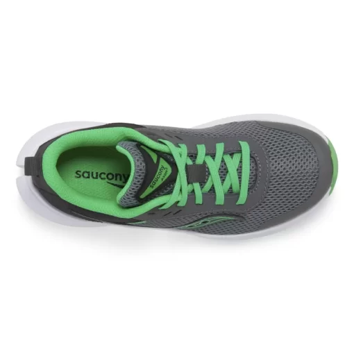Girls | Boys*saucony Big Kid's Axon 3 Sneaker Grey | Green