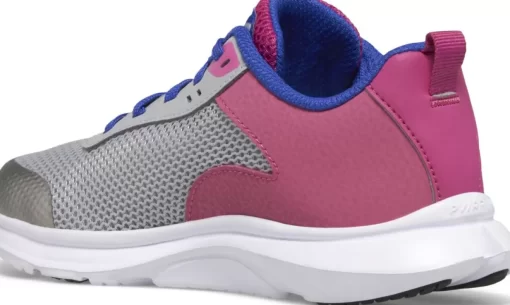 Girls | Boys*saucony Big Kid's Axon 3 Sneaker Grey | Fuchsia