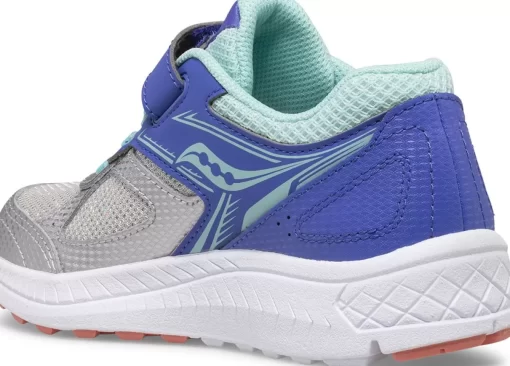 Unisex | Shop By Gender*saucony Big Kid's Cohesion 14 A/C Sneaker Silver | Periwinkle | Turq