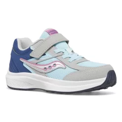 Shop By Gender | Big Kid (10.5 & up)*saucony Big Kid's Cohesion KDZ A/C Sneaker Navy | Light Blue