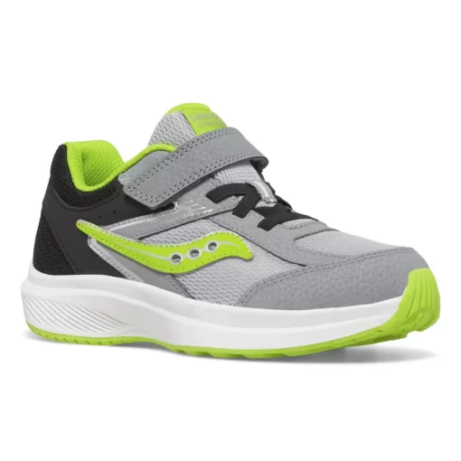 Shop By Gender | Big Kid (10.5 & up)*saucony Big Kid's Cohesion KDZ A/C Sneaker Black | Grey | Green