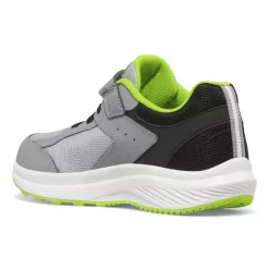 Shop By Gender | Big Kid (10.5 & up)*saucony Big Kid's Cohesion KDZ A/C Sneaker Black | Grey | Green