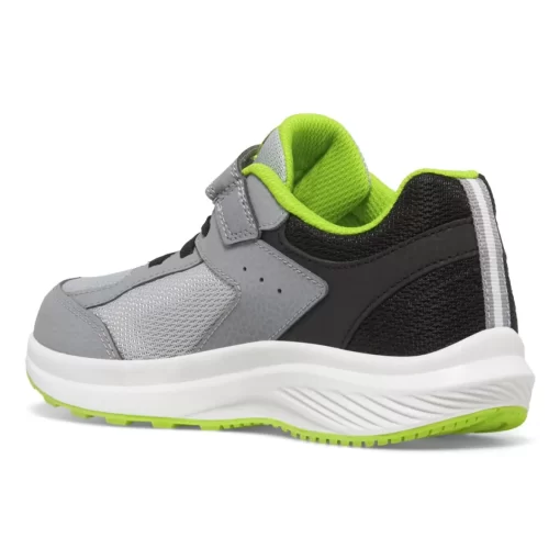 Shop By Gender | Big Kid (10.5 & up)*saucony Big Kid's Cohesion KDZ A/C Sneaker Black | Grey | Green