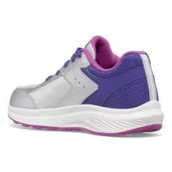 Shop By Gender | Big Kid (10.5 & up)*saucony Big Kid's Cohesion KDZ Sneaker Purple | Silver | Pink