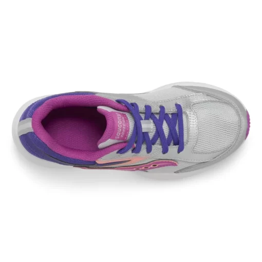 Shop By Gender | Big Kid (10.5 & up)*saucony Big Kid's Cohesion KDZ Sneaker Purple | Silver | Pink