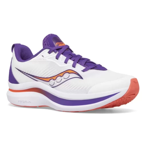 Unisex | Boys*saucony Big Kid's Endorphin KDZ Sneaker White | Purple