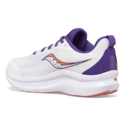 Unisex | Boys*saucony Big Kid's Endorphin KDZ Sneaker White | Purple