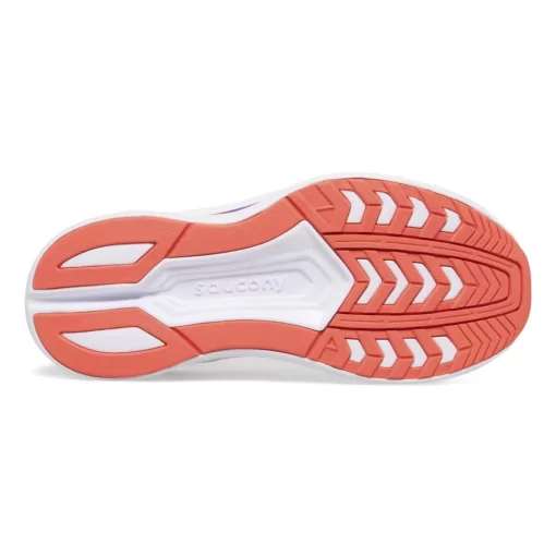 Unisex | Boys*saucony Big Kid's Endorphin KDZ Sneaker White | Purple