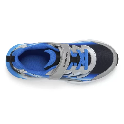 Unisex | Shop By Gender*saucony Big Kid's Flash 3.0 A/C Sneaker Black | Blue | Chrome