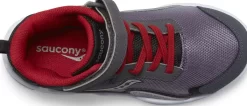 Boys | Shop By Gender*saucony Big Kid's Flash Mid A/C Sneaker Grey | Red