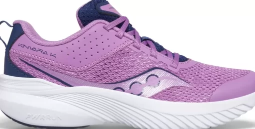 Girls | Boys*saucony Big Kid's Kinvara 14 Sneaker Grape | Indigo
