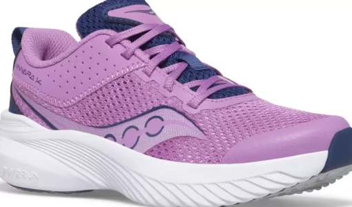 Girls | Boys*saucony Big Kid's Kinvara 14 Sneaker Grape | Indigo