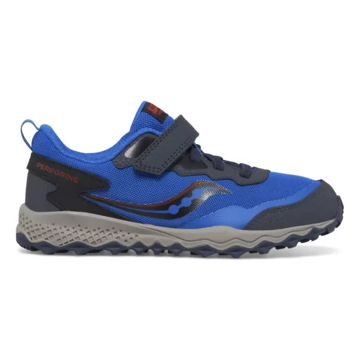 Shop By Gender | Big Kid (10.5 & up)*saucony Big Kid's Peregrine KDZ A/C Sneaker Blue | Black