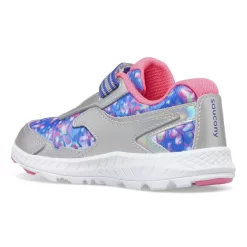 Unisex | Girls*saucony Big Kid's Ride 10 Jr. Sneaker Silver | Pink