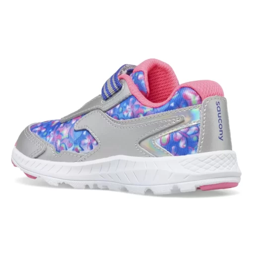 Unisex | Girls*saucony Big Kid's Ride 10 Jr. Sneaker Silver | Pink