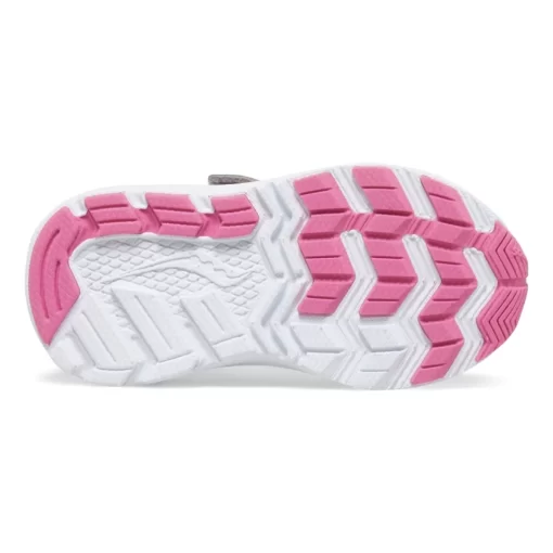 Unisex | Girls*saucony Big Kid's Ride 10 Jr. Sneaker Silver | Pink
