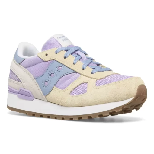 Unisex | Girls*saucony Big Kid's Shadow Original Sneaker Yellow | Purple | Blue