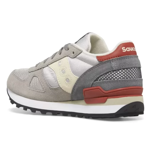 Unisex | Girls*saucony Big Kid's Shadow Original Sneaker Grey | Blue | Red