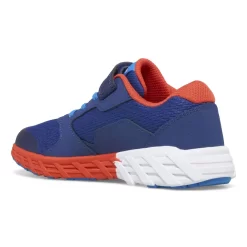 Unisex | Boys*saucony Big Kid's Wind 2.0 A/C Sneaker Navy | Red | White