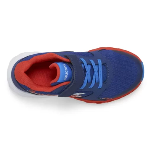 Unisex | Boys*saucony Big Kid's Wind 2.0 A/C Sneaker Navy | Red | White