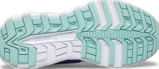 Unisex | Girls*saucony Big Kid's Wind 2.0 Lace Sneaker Purple