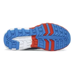 Unisex | Girls*saucony Big Kid's Wind 2.0 Lace Sneaker Navy | Red | White