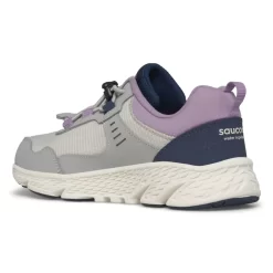 Girls | Boys*saucony Big Kid's Wind Shield 3.0 Sneaker Grey | Orchid | Navy