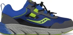Girls | Boys*saucony Big Kid's Wind Shield 3.0 Sneaker Blue | Green