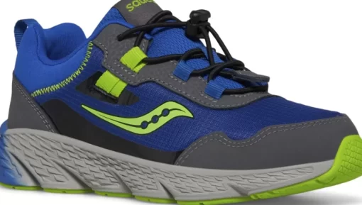 Girls | Boys*saucony Big Kid's Wind Shield 3.0 Sneaker Blue | Green