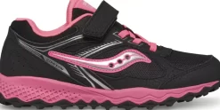 Girls | Boys*saucony Cohesion TR14 A/C Sneaker Black | Pink