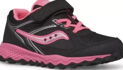 Girls | Boys*saucony Cohesion TR14 A/C Sneaker Black | Pink