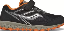 Girls | Boys*saucony Cohesion TR14 A/C Sneaker Black | Orange