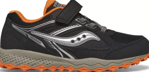 Girls | Boys*saucony Cohesion TR14 A/C Sneaker Black | Orange