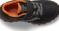 Girls | Boys*saucony Cohesion TR14 A/C Sneaker Black | Orange