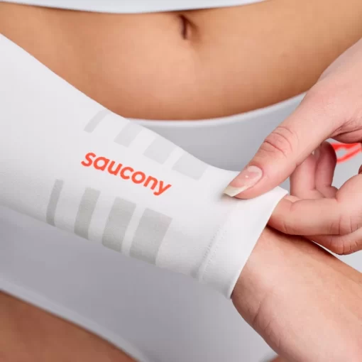 Accessories*saucony Fortify Arm Sleeves White