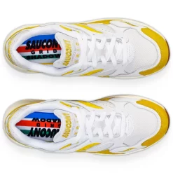 Lifestyle | Lifestyle*saucony Grid Shadow 2 Ivy Prep White | Yellow