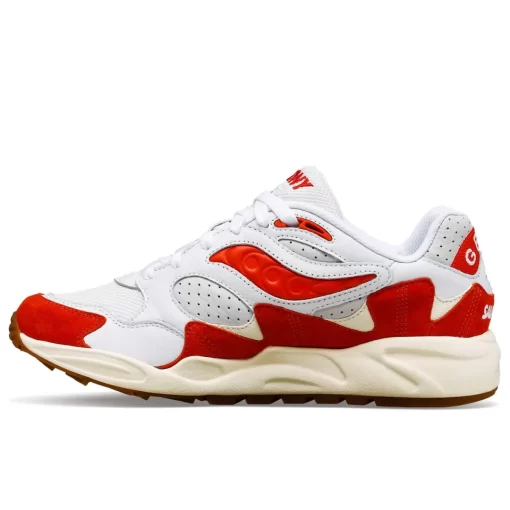 Lifestyle | Lifestyle*saucony Grid Shadow 2 Ivy Prep White | Red
