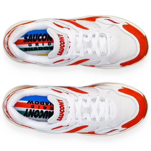 Lifestyle | Lifestyle*saucony Grid Shadow 2 Ivy Prep White | Red