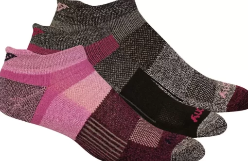 Socks | Accessories*saucony Inferno Cushioned No Show Tab 3-Pack Socks Pink Assorted