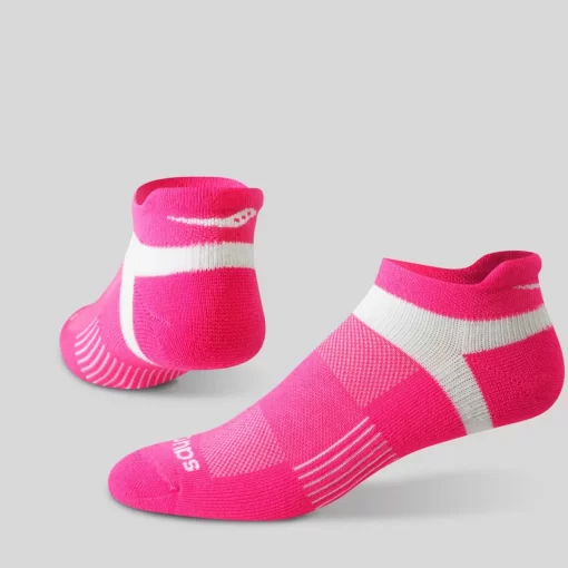 Socks | Accessories*saucony Inferno Cushioned No Show Tab 3-Pack Socks Pink