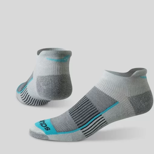 Socks | Accessories*saucony Inferno Cushioned No Show Tab 3-Pack Socks Grey Heather