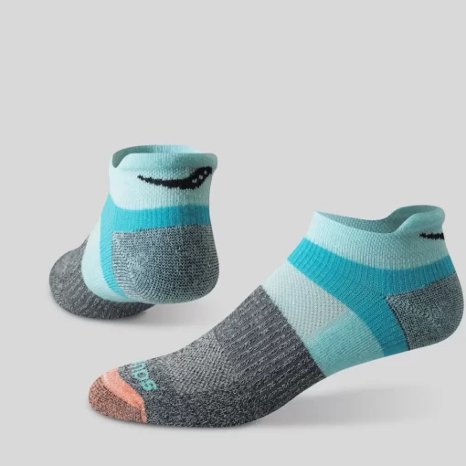 Socks | Accessories*saucony Inferno Cushioned No Show Tab 3-Pack Socks Grey Heather