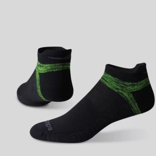 Socks | Accessories*saucony Inferno Cushioned No Show Tab 3-Pack Socks Citron