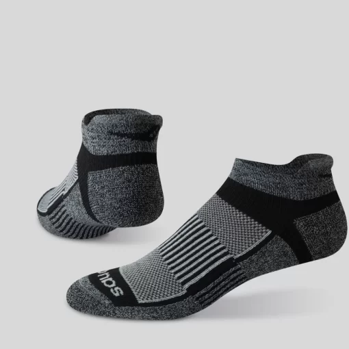 Socks | Accessories*saucony Inferno Cushioned No Show Tab 3-Pack Socks Black | White | Marl