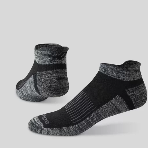 Socks | Accessories*saucony Inferno Cushioned No Show Tab 3-Pack Socks Black | Grey Assorted