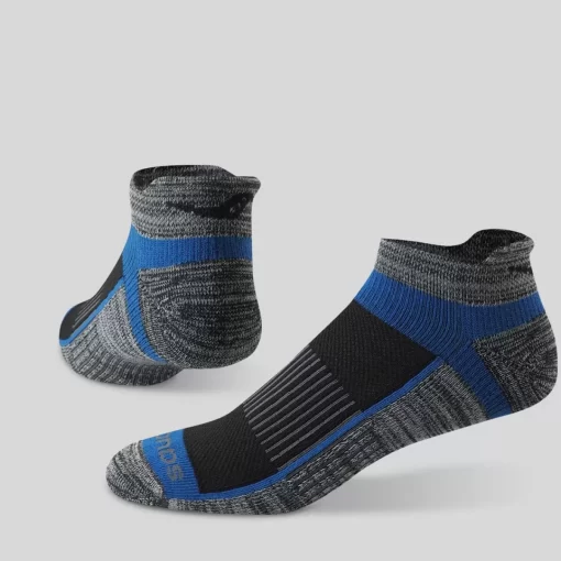 Socks | Accessories*saucony Inferno Cushioned No Show Tab 3-Pack Socks Black | Grey Assorted