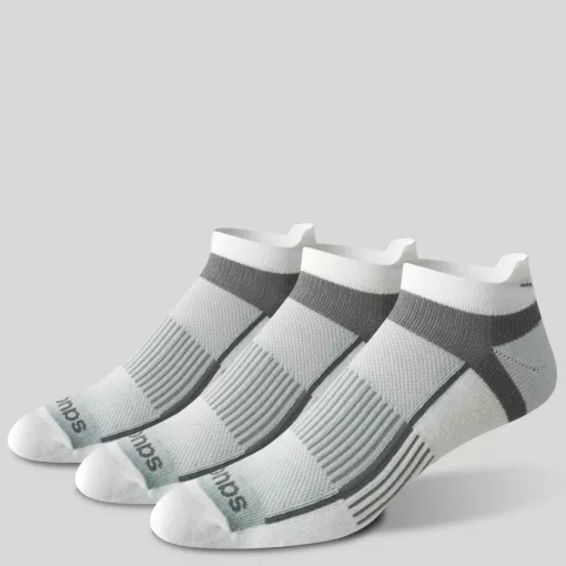 Socks | Accessories*saucony Inferno Cushioned No Show Tab 3-Pack Socks White