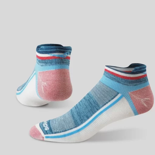 Socks | Accessories*saucony Inferno Liteweight 3-Pack Socks Blue Assorted